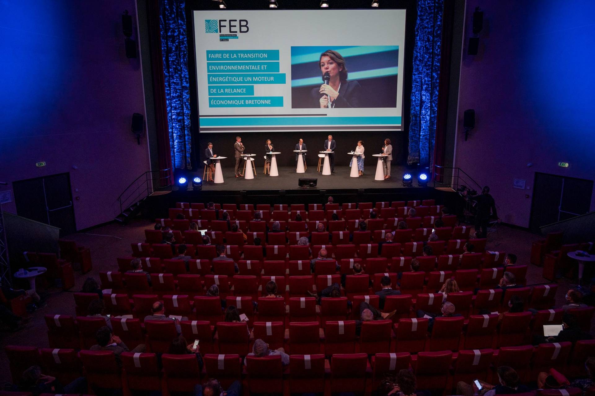 Les 8 et 9 septembre 2020, s'est tenu le Forum Économique Breton qui a réuni des décideurs économiques, financiers et publics de Bretagne au Palais du Grand Large, à Saint-Malo.