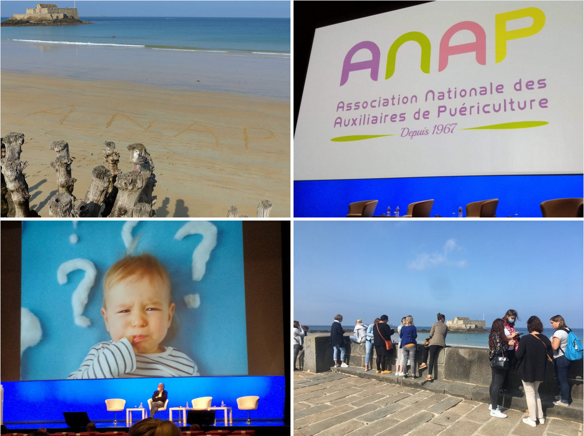 Les 21 et 22 septembre, le Palais des Congrès de Saint-Malo a eu le plaisir d'accueillir L'Association Nationale des Auxiliaires de Puériculture (ANAP) et ses près de 400 participants.