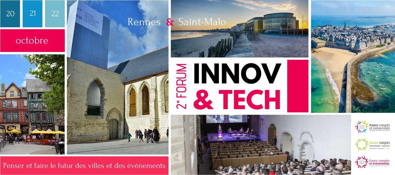 VIsuel Slide 2E FORUM INNOV &amp; TECH DE FRANCE CONGRES - October 20 to 22, 2021