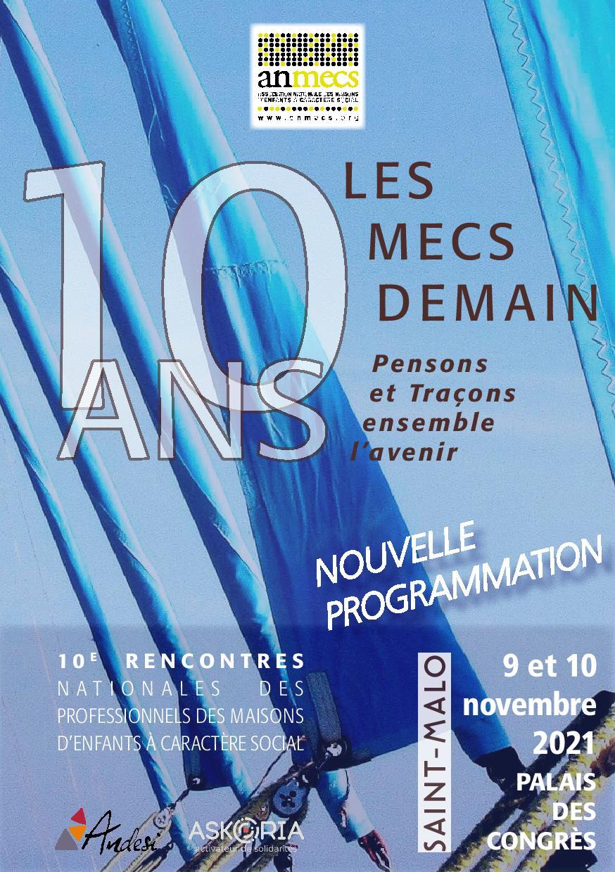 10èmes Rencontres Nationales des MECS – 9 & 10 novembre 2021