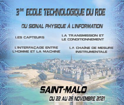 3è École Technologique des Électroniciens du CNRS – 22 au 26 novembre 2021