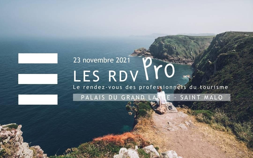VIsuel Slide Les RENDEZ-VOUS Pro organised by the CRT Bretagne - 23 November 2021