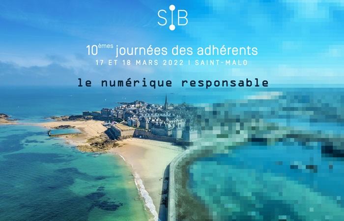 VIsuel Slide Les 10èmes journées des Adhérents du SIB – 17&18 mars 2022