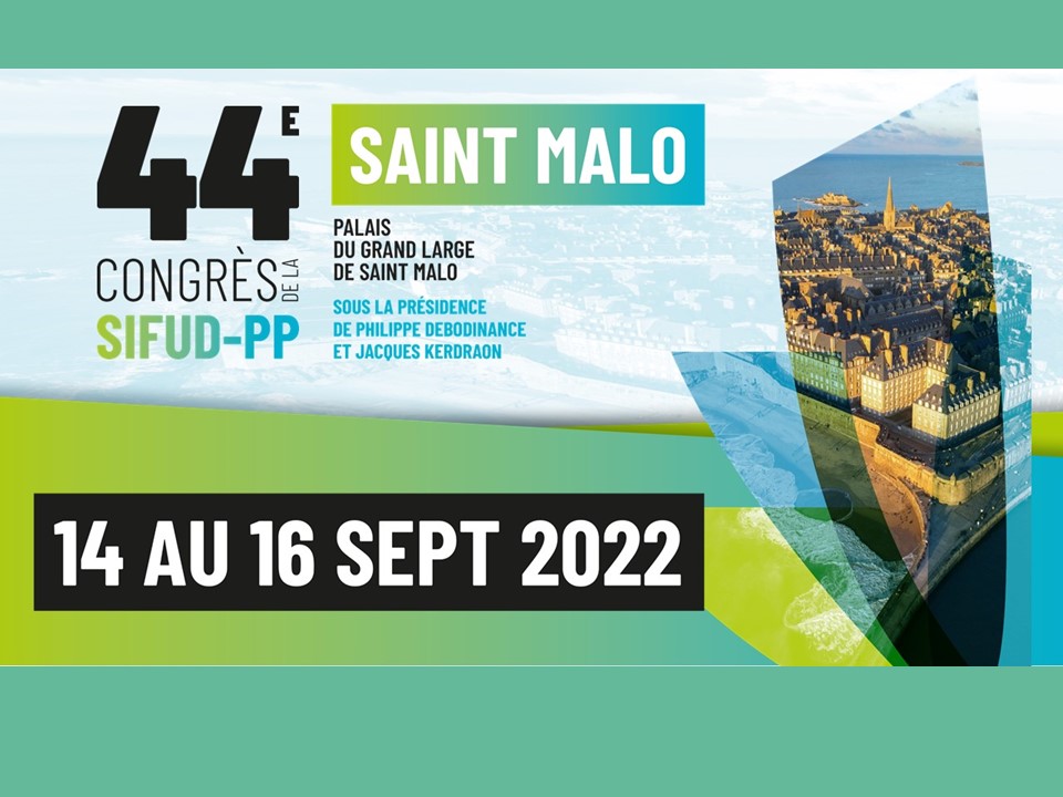 44è Congrès de la SIFUD-PP  – Du 14 au 16 Septembre 2022