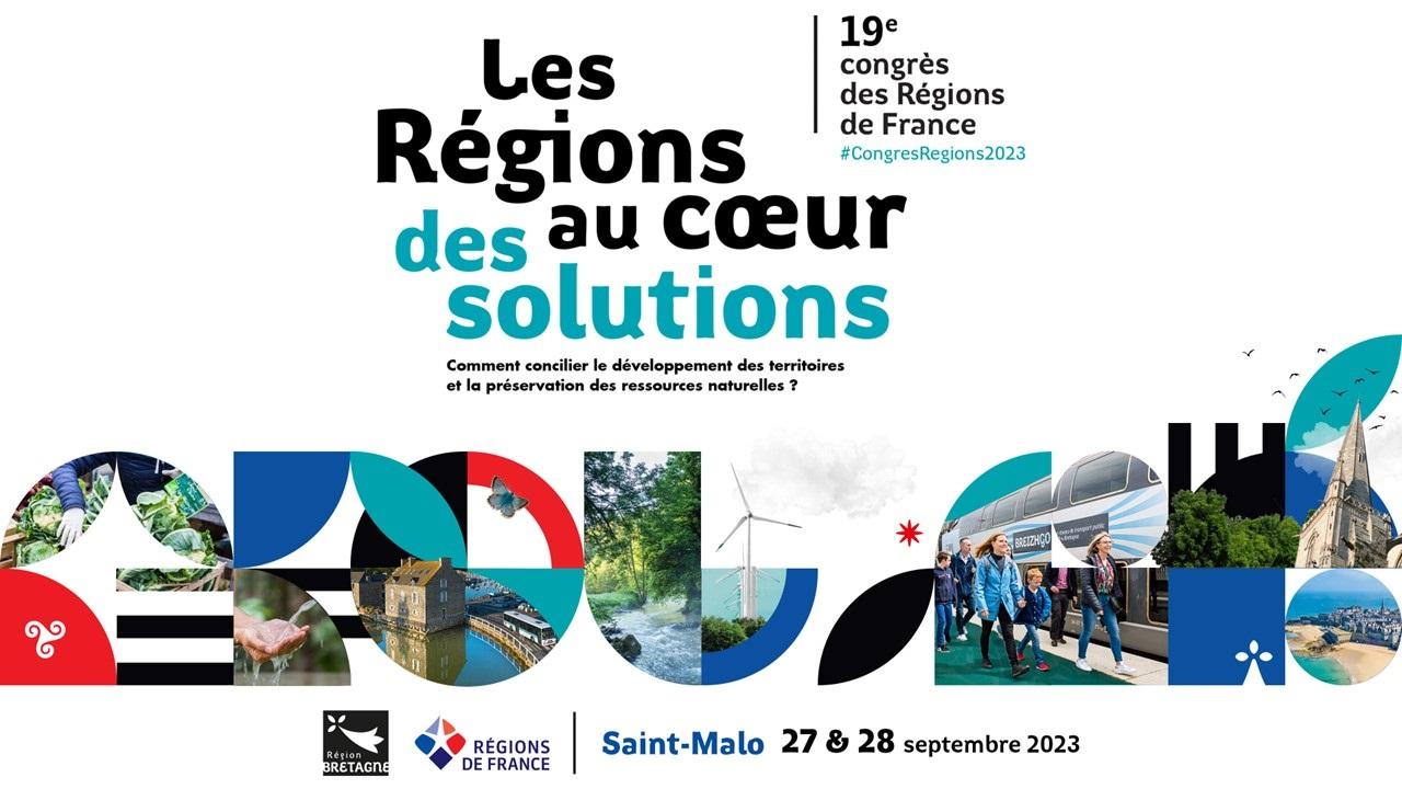 Congrès des Régions de France, September 27-28, 2023 - testimony from Loïg Chesnais-Girard, President of the Brittany Region.